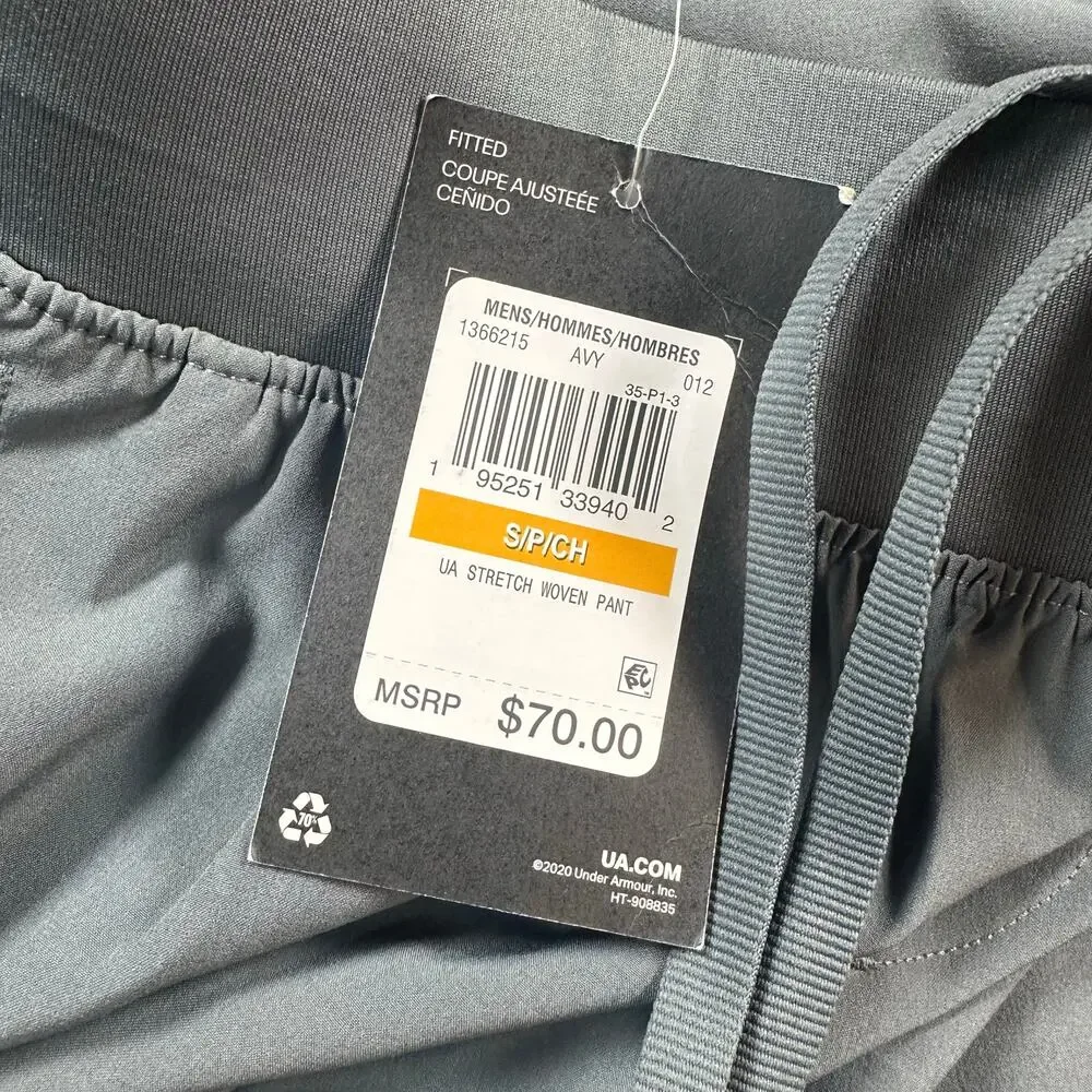 Under Armour UA Stretch Woven Pants UA Storm Fitted Small